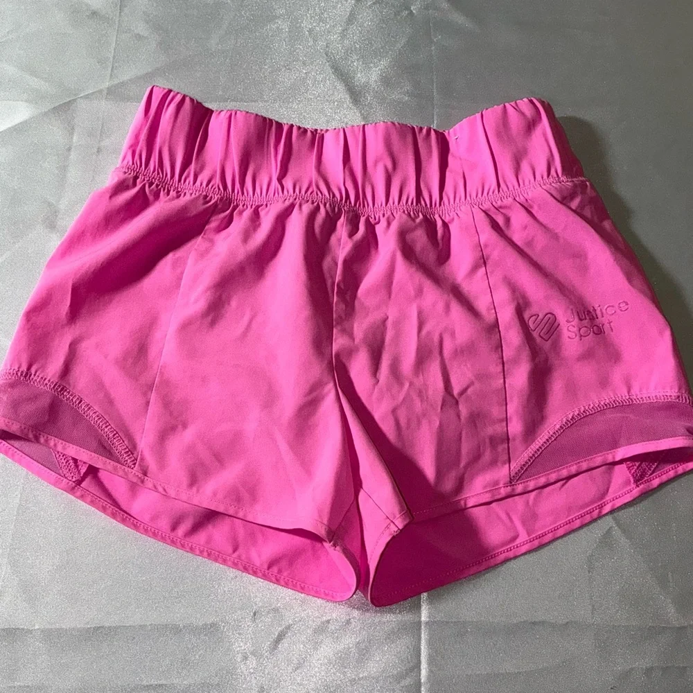 Justice Sport Girls Shorts Size M (10) Pink